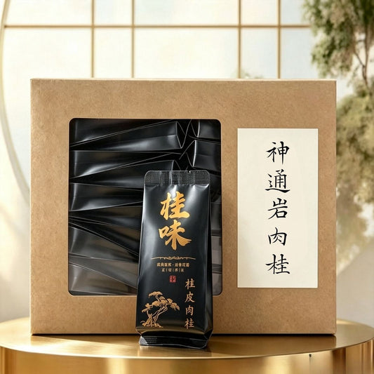 Shen Tong Yan Rougui | Wuyi Zheng Yan Rock Oolong — Cliff-Grown, Pure Cinnamon Power