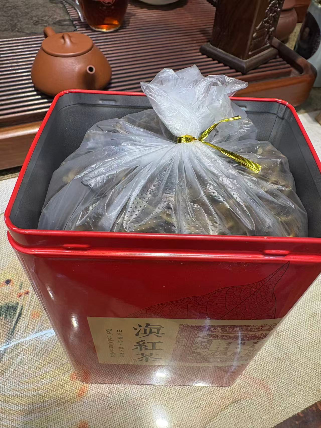 2026 Yunnan "Golden Silk" Black Tea – 200g Tin Spring Harvest · Honey‑Floral · Long‑Lasting