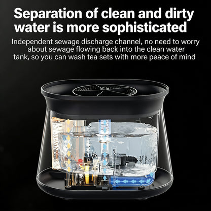 6371 Automatic Teapot Cleaner DQ-01 | Smart Tea Ware Washing Machine with 1.7L Tank