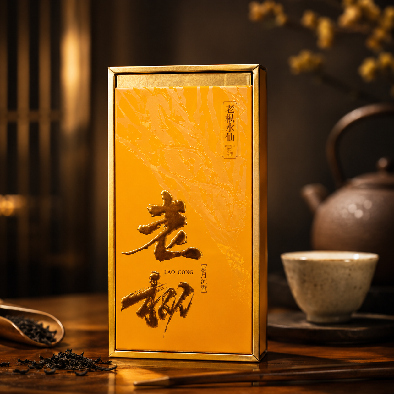 Wu San Di Old Bush Shui Xian (老枞水仙) | Premium Gift Box | 8.5g × 2 Portions