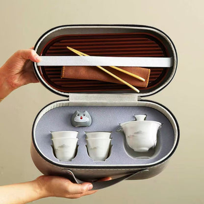 Starter Tea Ritual Set | Complete Gongfu Tea & Incense Gift Set for Beginners