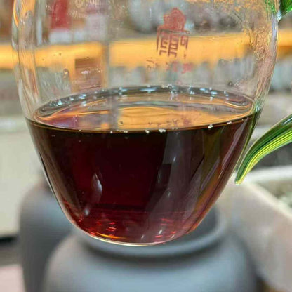 Bingdao Chun Zhen Shou Puerh Tea Cake 2008 - 357g Premium Aged