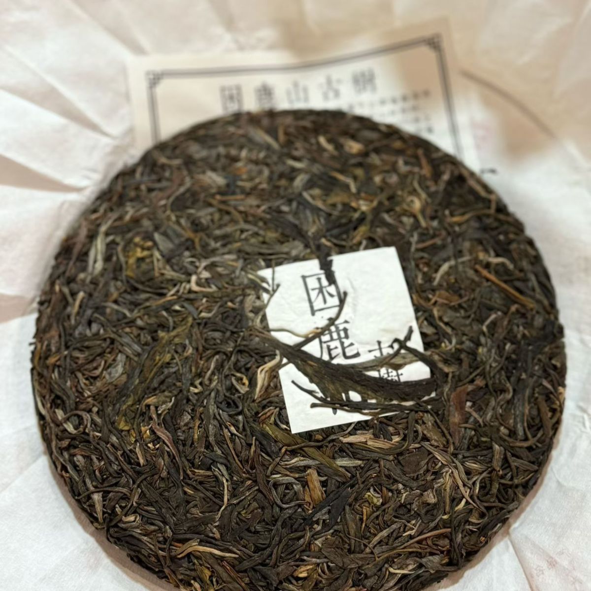 Kun Lu Shan Ancient Tree Raw Pu-erh Tea Cake 2022 - 357g Pu'er