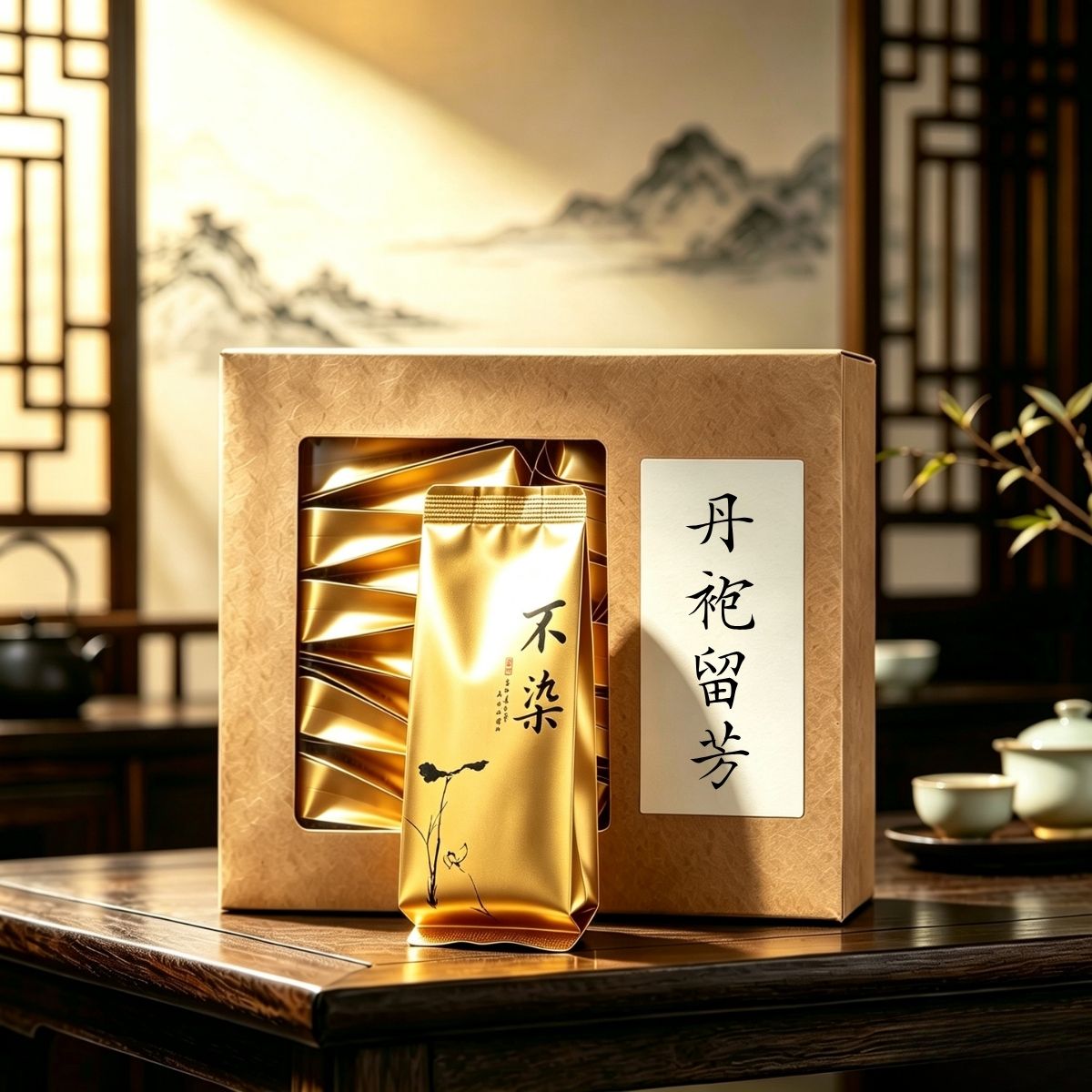 Dan Pao Liu Fang | Light-Medium Roast Wuyi Rock Oolong — Floral, Creamy & Layered Da Hong Pao (50g / 250g / 500g)