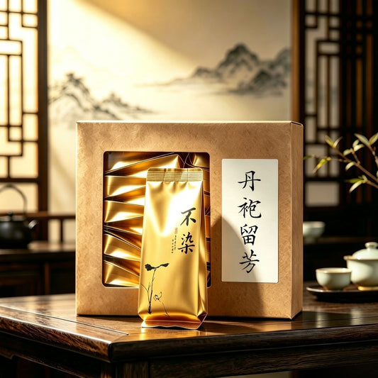 Dan Pao Liu Fang | Light-Medium Roast Wuyi Rock Oolong — Floral, Creamy & Layered Da Hong Pao (50g / 250g / 500g)