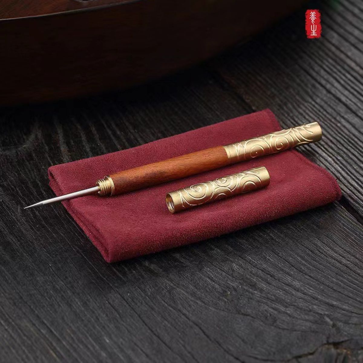 Jingu Bang Pu-erh Tea Knife & Needle – Dual-Ended