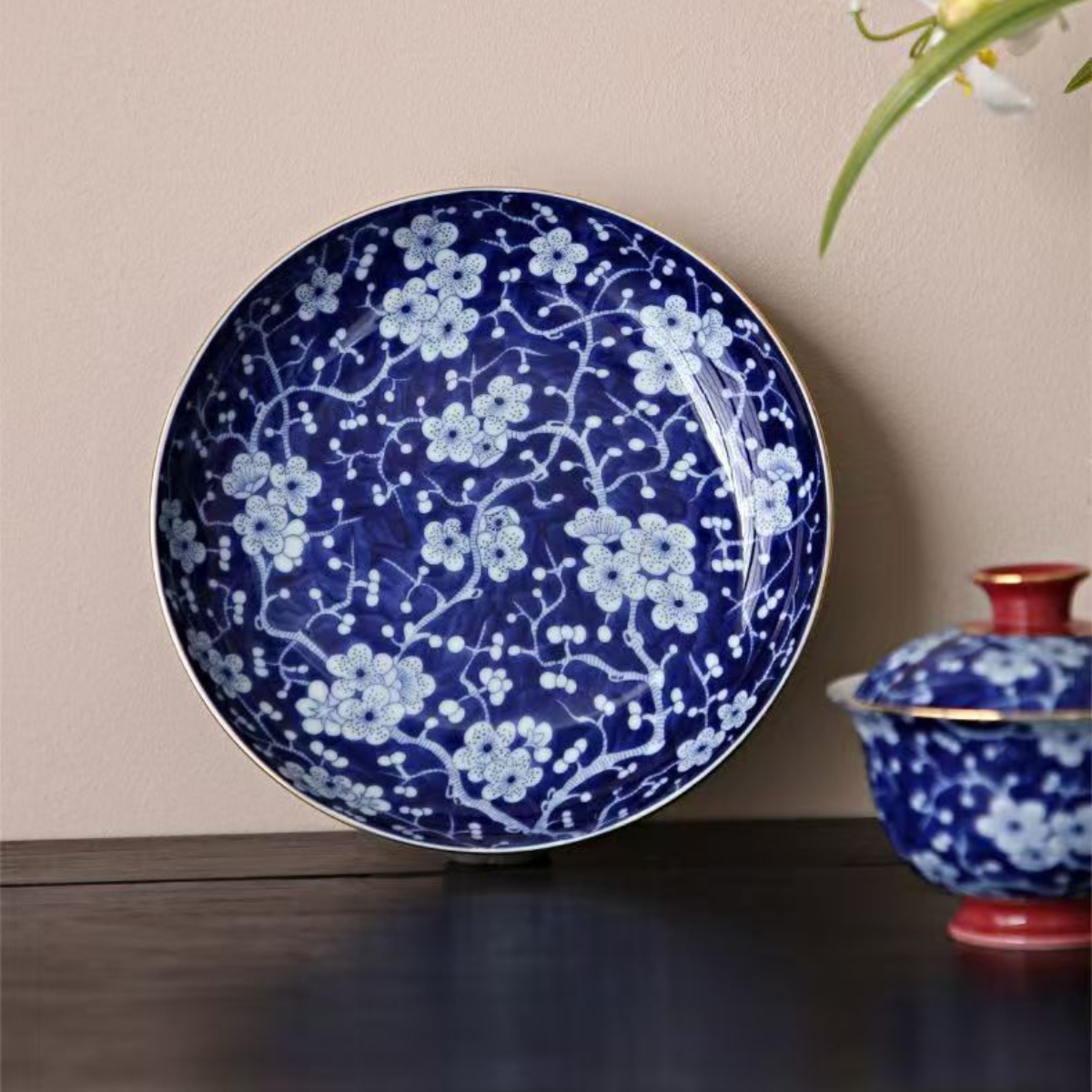 Blue Ice Plum Blossom Jingdezhen Ceramic Teaware