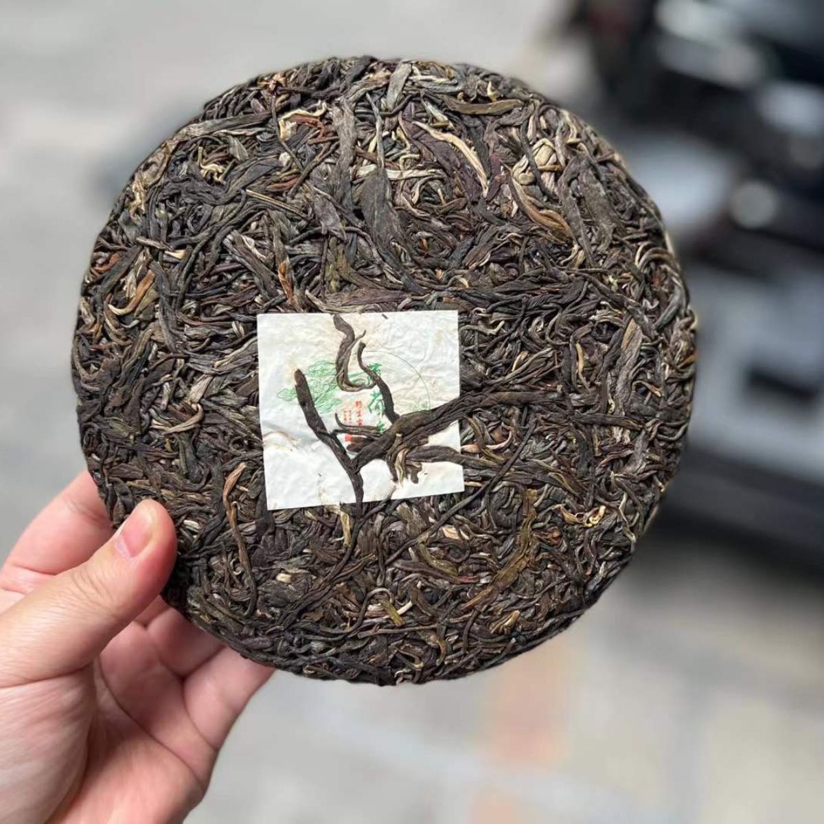 2020 Wild Bo Hetang ( Mint Valley)  Ancient Tree Raw Pu-erh Cake – 357g