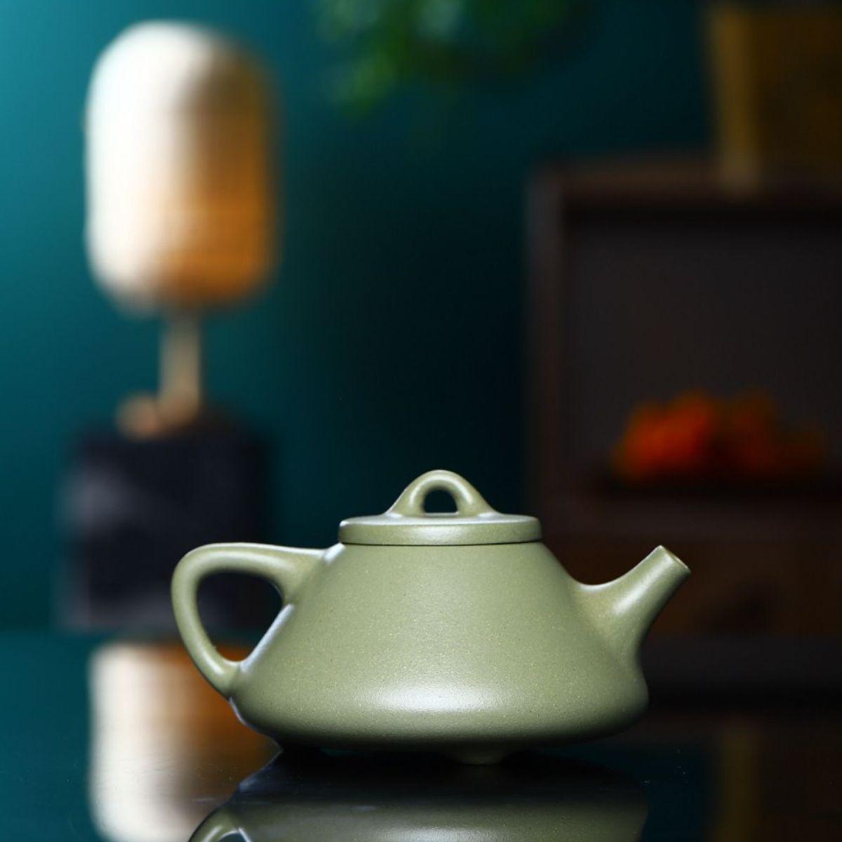 Handmade Yixing Purple Clay Teapot 200ml - Aged Dou Qing Sand Ziye Shipiao by Chen Wenbo