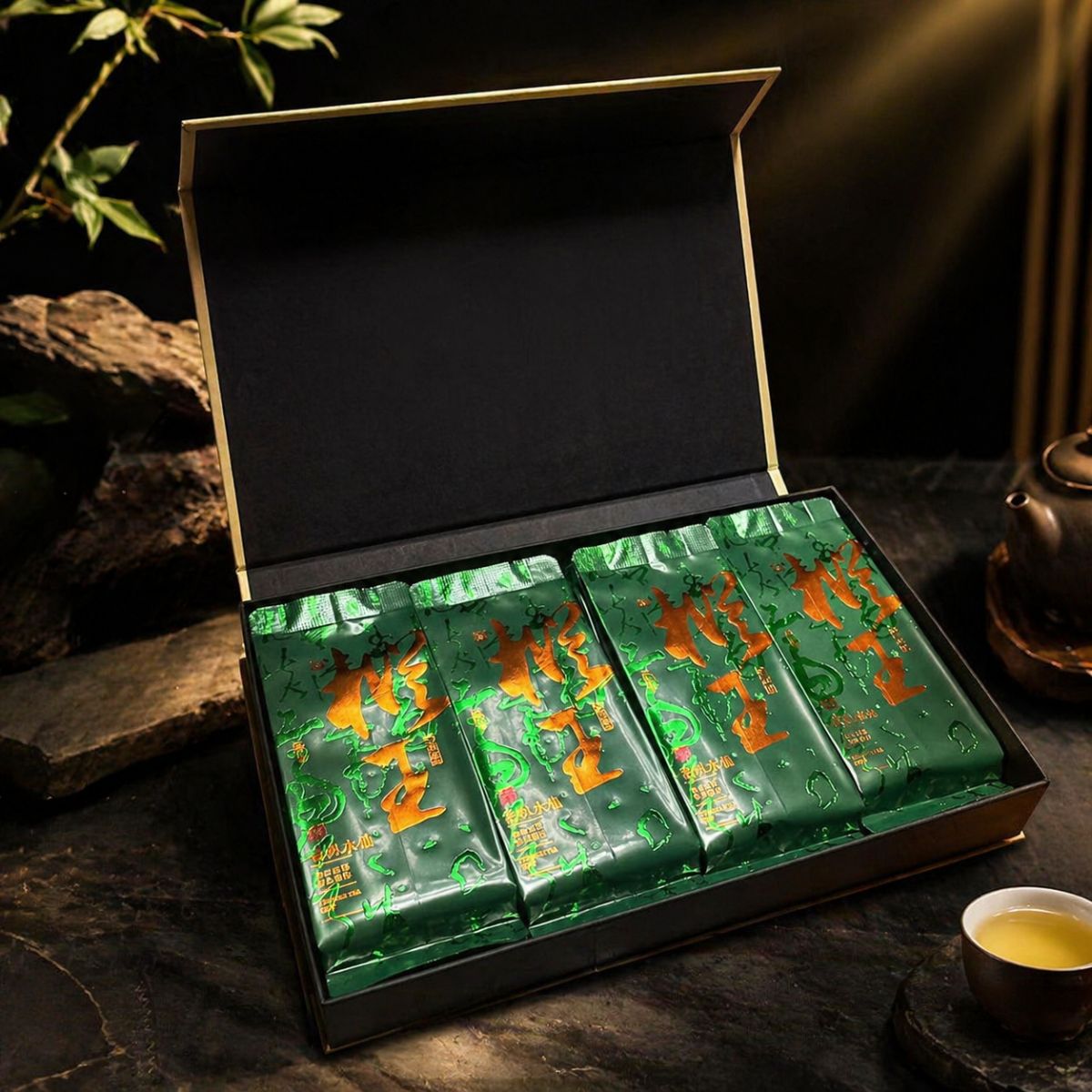 Cong Wang Lao Cong Shui Xian Wuyi Rock Oolong – Century-Old Arbor | 8 Sachets × 8.5g | Peak Yan Cha