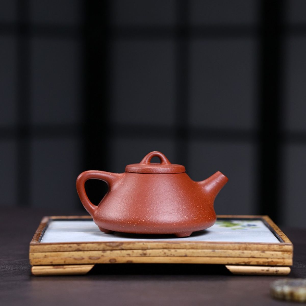 Ziye Shipiao Yixing Zisha Teapot – Hong Jiangpo Clay, 200ml