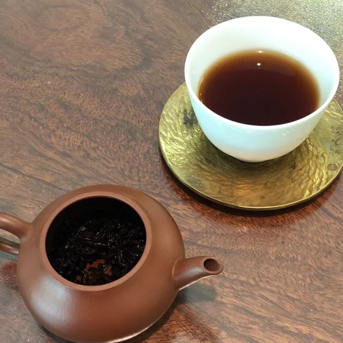 2010 Menghai Sticky Rice Aroma Ripe Pu-erh Loose Leaf Tea – Iron Tin