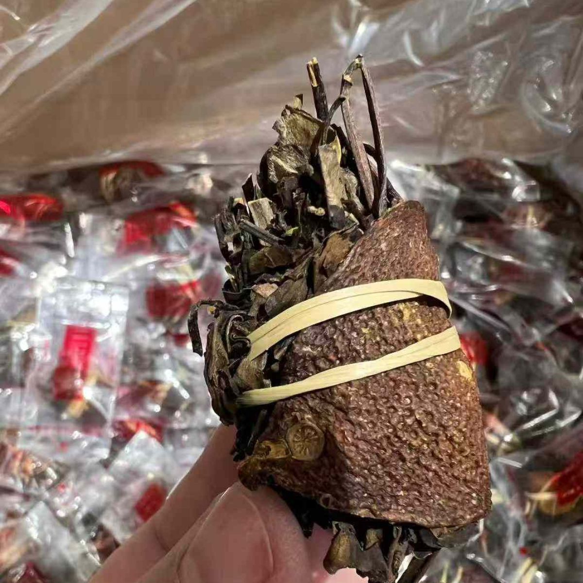 San Bao Tea (Three Treasures Tea) - Chenpi, White Tea & Grass Blend