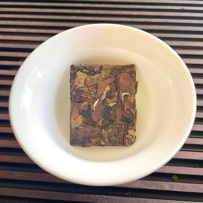 Pan Xi Chuan Cheng No.1 | Chen Pi Aged White Tea Mini Cake — 2016 Aged Tangerine Peel + 2018 Lao Shou Mei, One Cake Per Brew, Rich & Smooth