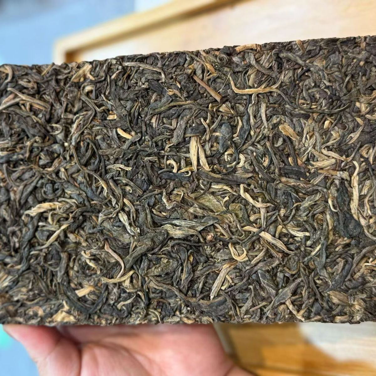 2021 Bama Old Village Raw Pu‑erh Brick – 1kg