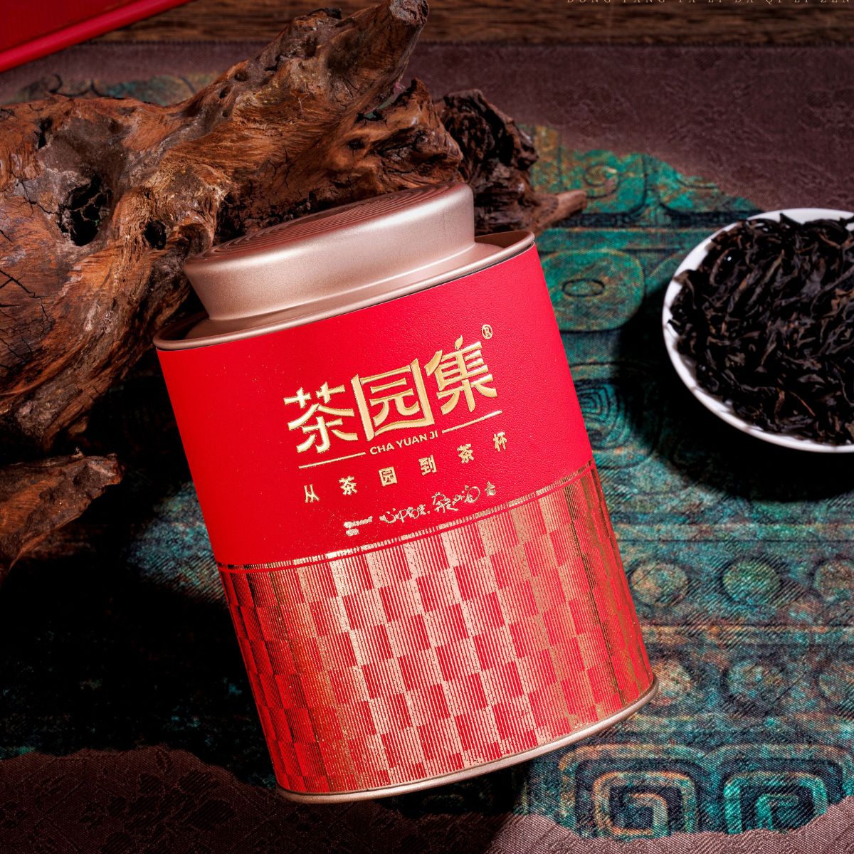 Award-Winning Da Hong Pao Gift Box | Wuyi Rock Oolong with Portable Tea Set