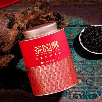 Award-Winning Da Hong Pao Gift Box | Wuyi Rock Oolong with Portable Tea Set