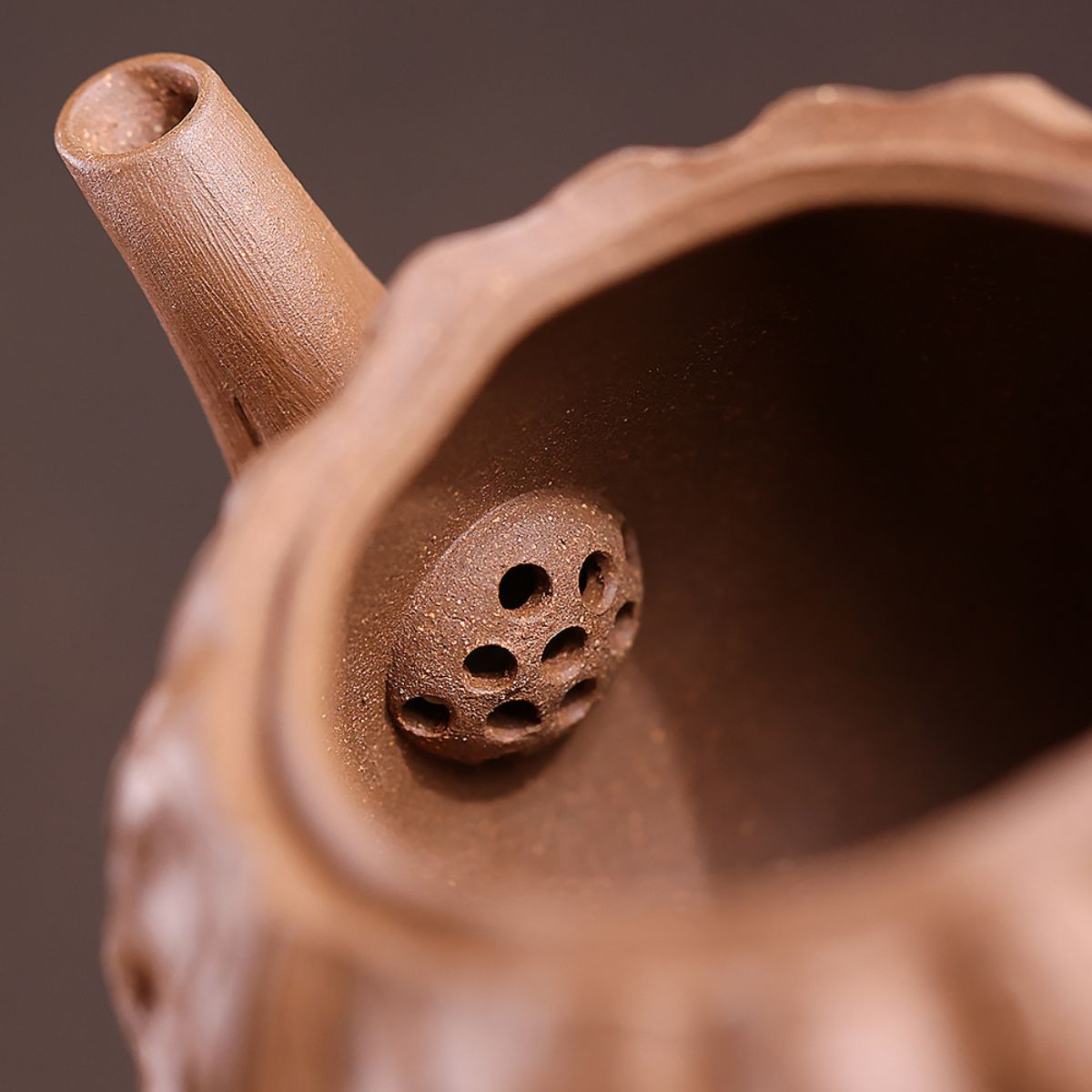 Hetao Yixing Teapot — Handcrafted Duanni Clay, 200ml | Gift Set