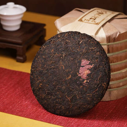 2023 Menghai Ancient Tree Ripe Pu-erh Cake 357g