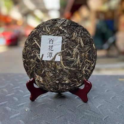 2022 Baihuatan Raw Pu‑erh Cake – 357g, Sweet & Silky Wild Floral