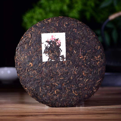 2022 Huazhu Liangzi Ripe Pu‑erh Cake – 357g, Smooth & Sweet