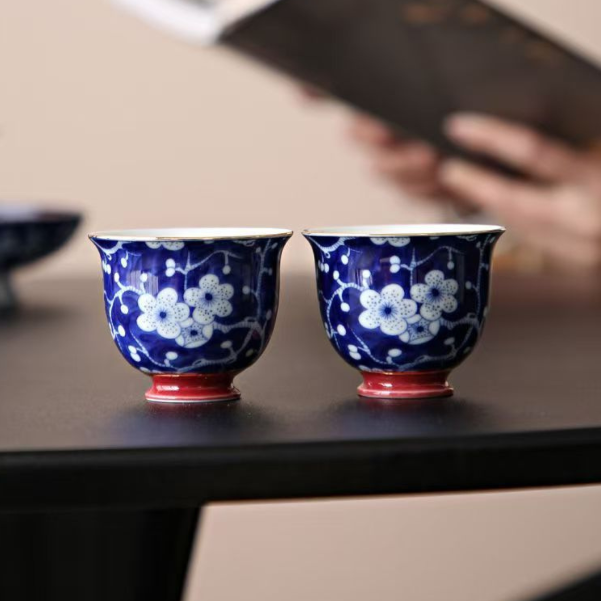 Blue Ice Plum Blossom Jingdezhen Ceramic Teaware