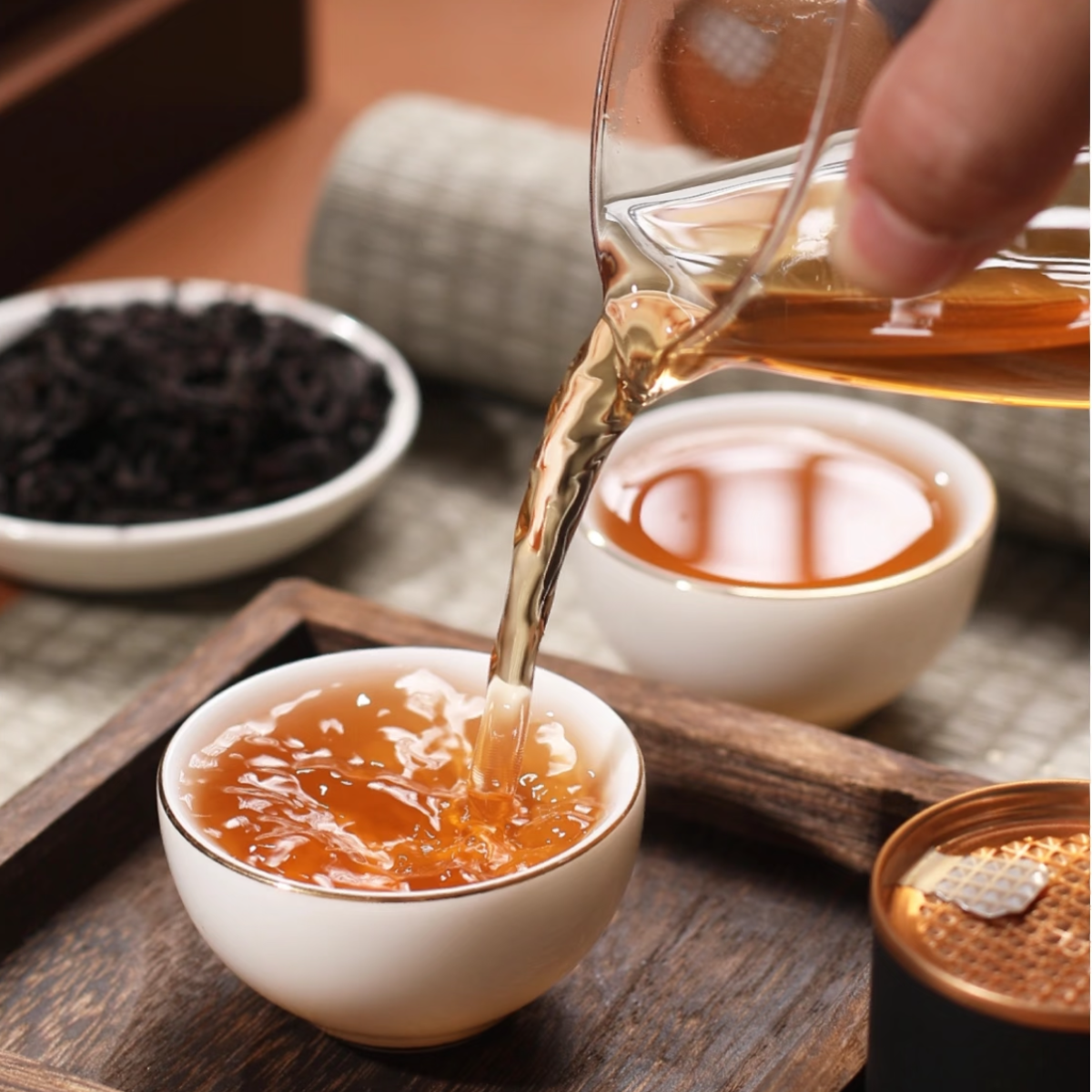 Wuyi Da Hong Pao Rock Oolong Tea – Premium Gift Box (8g × 12 Sachets)