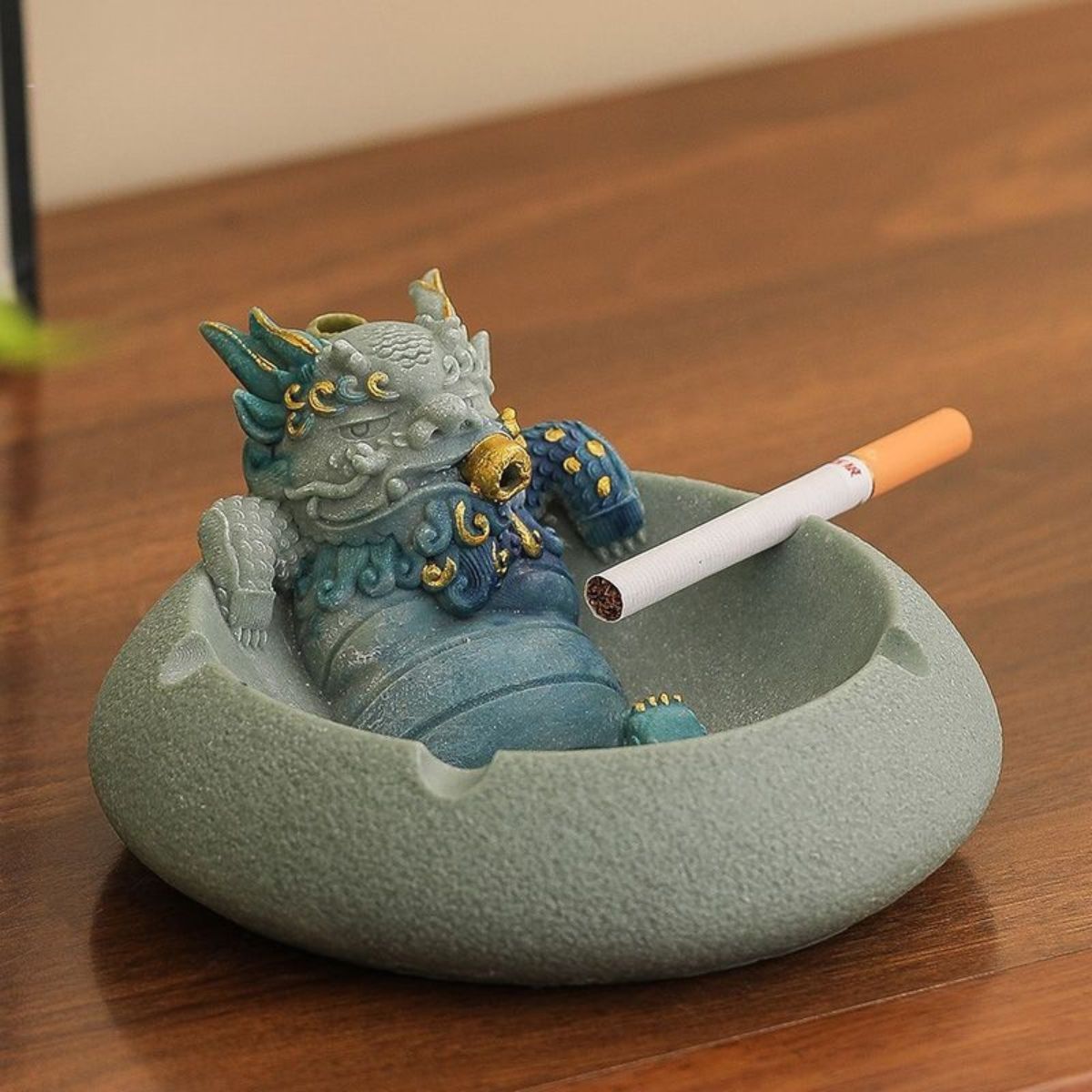 Dual-Use Backflow Incense Burner & Ashtray