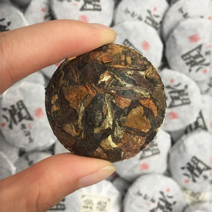 Aged Fuding White Tea Mini Cakes - 7+ Year Naturally Aged Shou Mei (6g per Cake)