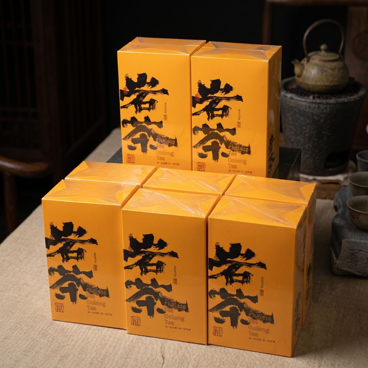 Ma Tou Yan Rou Gui - Premium Wuyi Rock Oolong Tea Gift Box