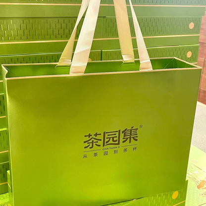 Cha Yuan Ji · Jiu Xun Lan Xue | Nine-Scenting Jasmine Tea — Orchid Fragrance, Rock Sugar Sweetness, Premium Gift Box (160g / 2 Tins)