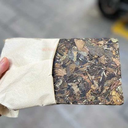 2022 Yunshang Aged White Tea - 600g Brick | Premium Yunnan Bai Cha