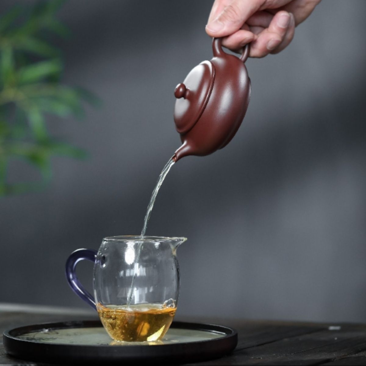 Semi‑Handmade Original Purple Clay "Minglu" Teapot 200ml