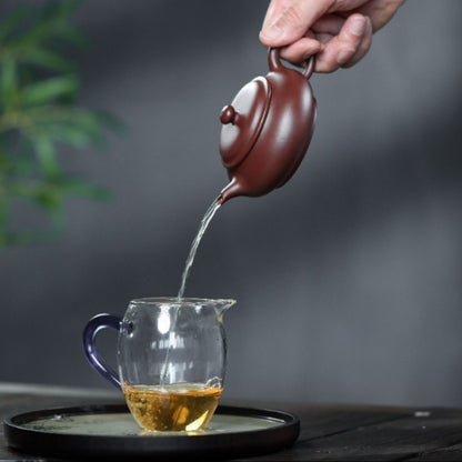 Semi‑Handmade Original Purple Clay "Minglu" Teapot 200ml