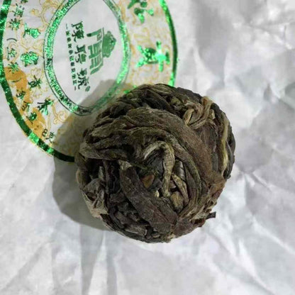 Mansong Imperial Tribute Dragon Pearl Sheng Puerh 2021 - 8g per Pearl
