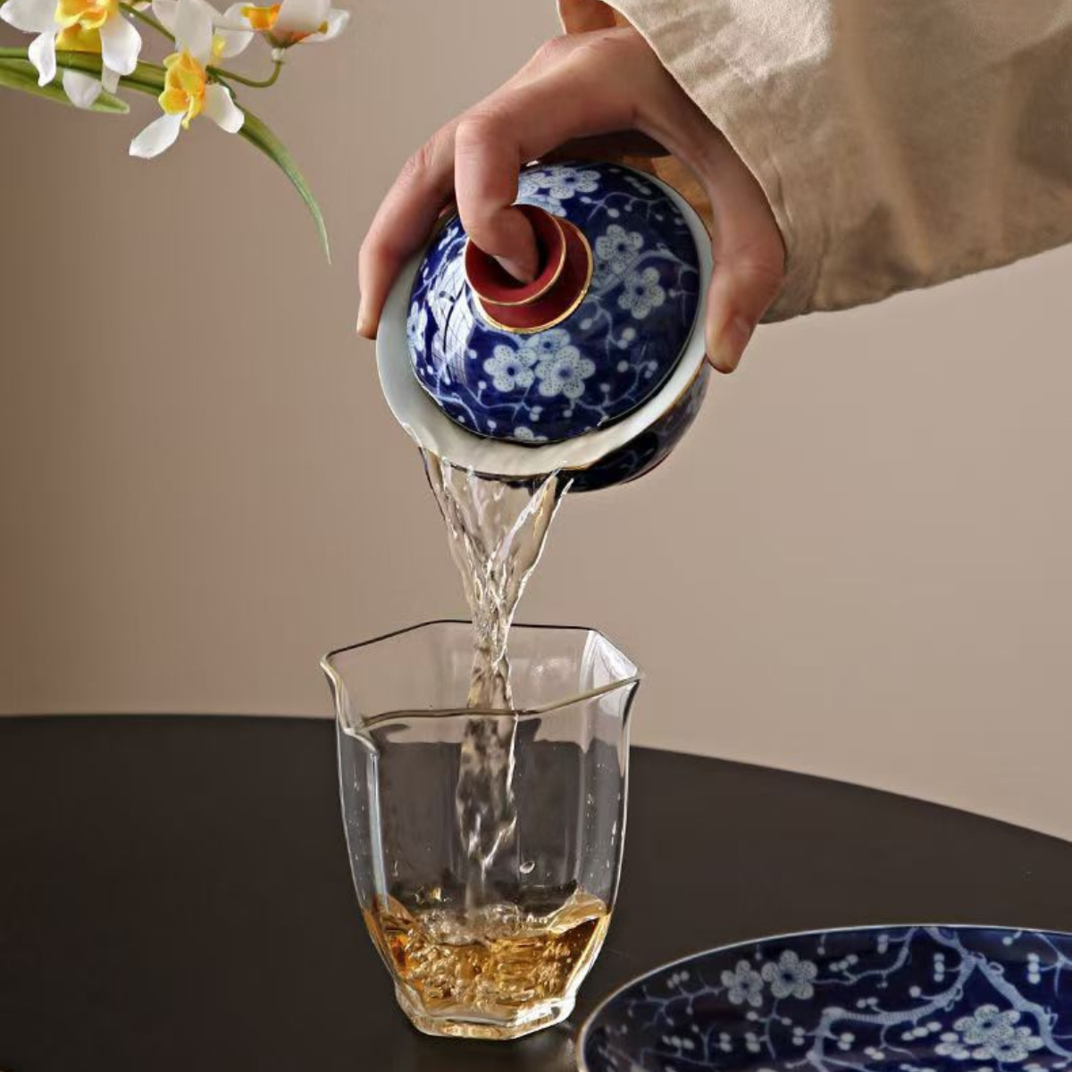 Blue Ice Plum Blossom Jingdezhen Ceramic Teaware