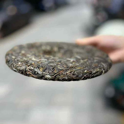 Zhangjia San Dui Ancient Tree Sheng Puerh Tea Cake 2021 - 357g "Little Banzhang"