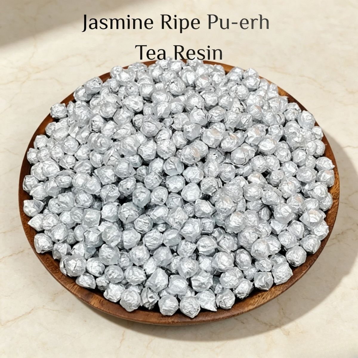 Jasmine Ripe Pu-erh Tea Resin | Floral, Instant & Travel-Ready