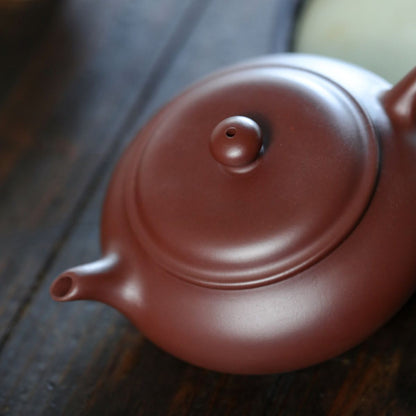 Semi‑Handmade Original Purple Clay "Minglu" Teapot 200ml