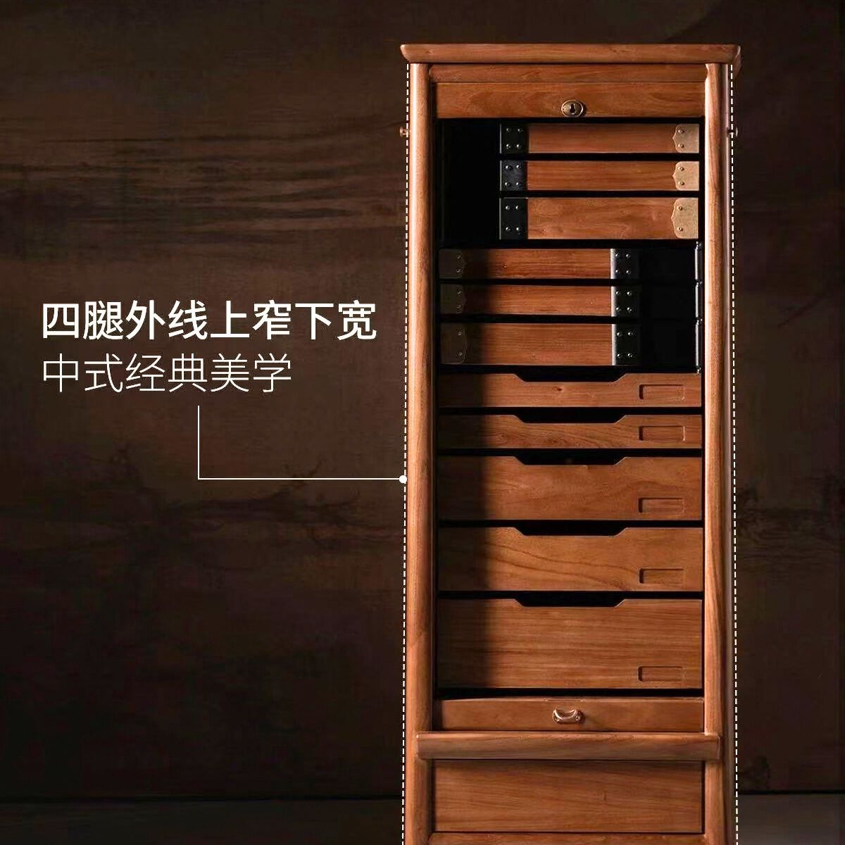 Treasure Rotary Cabinet – Ultimate Storage for Tea Ware, Collectibles & Jewelry