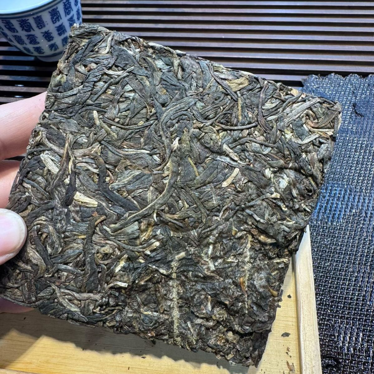 2021 Yiwu Mahei Raw Pu‑erh Brick – 200g
