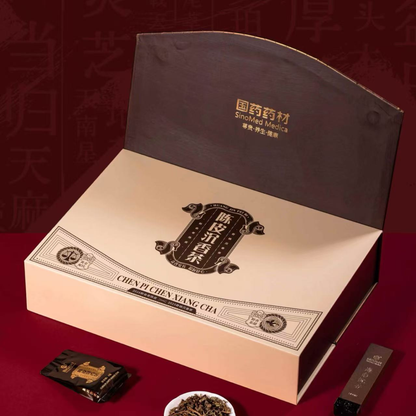 Guoyao Yaocai · Chen Pi & Qinan Agarwood Leaf Herbal Tea Gift Box, 250g