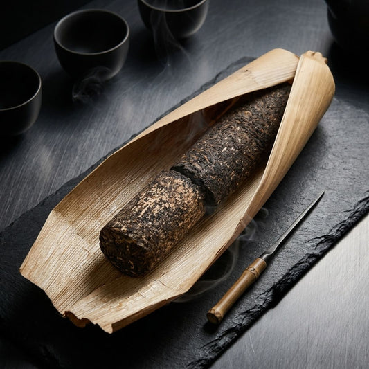 2003 Aged Bamboo Tube Sheng Pu-erh — Sweet, Plum-Noted & Herbaceous (500g)