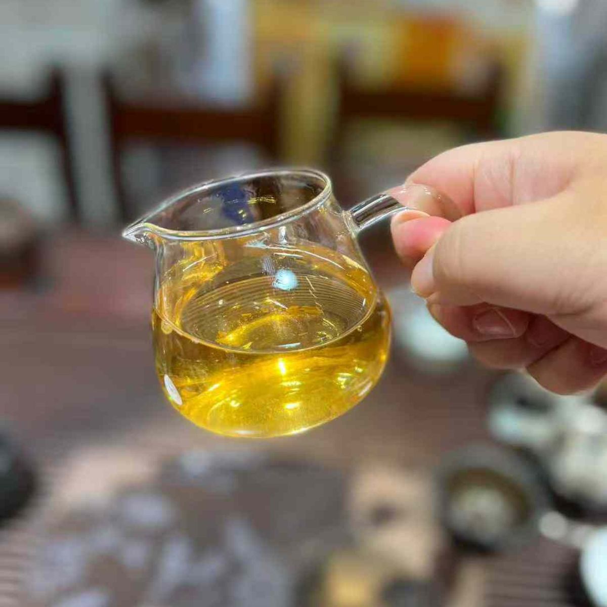 Gua Feng Zhai Ancient Tree Pure Material Sheng Puerh Tea Cake Spring 2015 - 357g