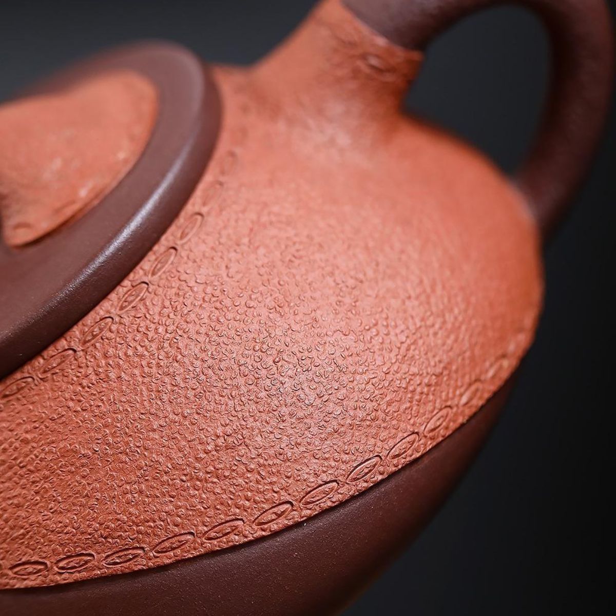 Pi Ge Shi Piao Yixing Teapot | Raw Zi Ni & Jiang Po Ni Dual Clay | Handcrafted 280ml