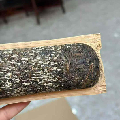 Banzhang Smoky Bamboo Tube Sheng Puerh Tea 2006 - 500g Kunming Dry Storage