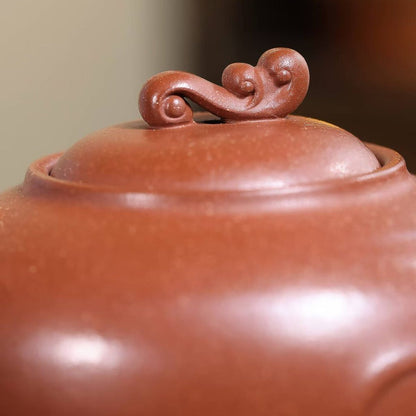Chengfeng Polang Yixing Teapot — Handcrafted Jiangpo Clay, 220ml | Gift Set