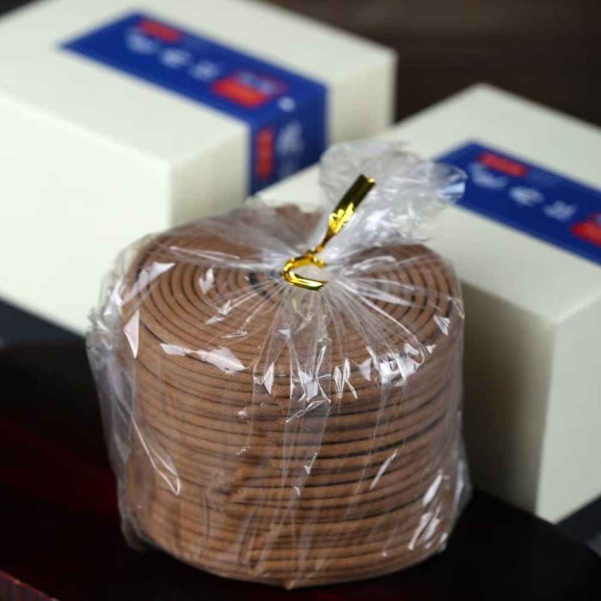 Goose Pear & Sandalwood Coil Incense – 9A Grade Handcrafted Agarwood Blend
