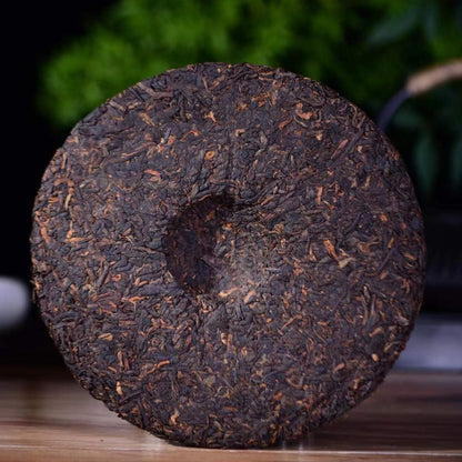 2022 Huazhu Liangzi Ripe Pu‑erh Cake – 357g, Smooth & Sweet