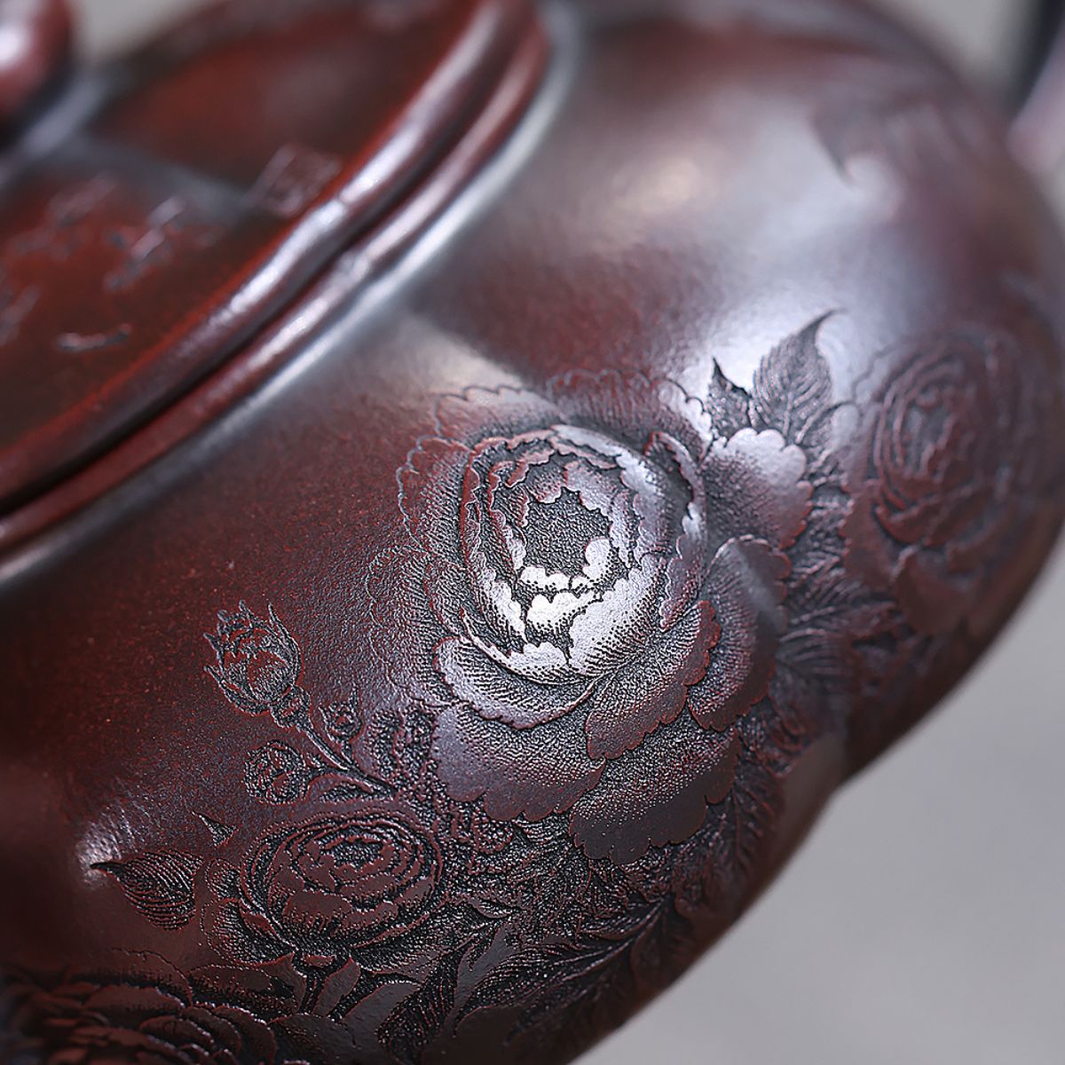 Mudan Hanjiang Yixing Teapot — Handcrafted Ancient Wuni Clay, 170ml